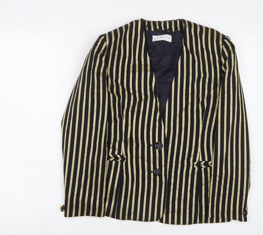 Womens UK Size 8 Precis Black Jacket