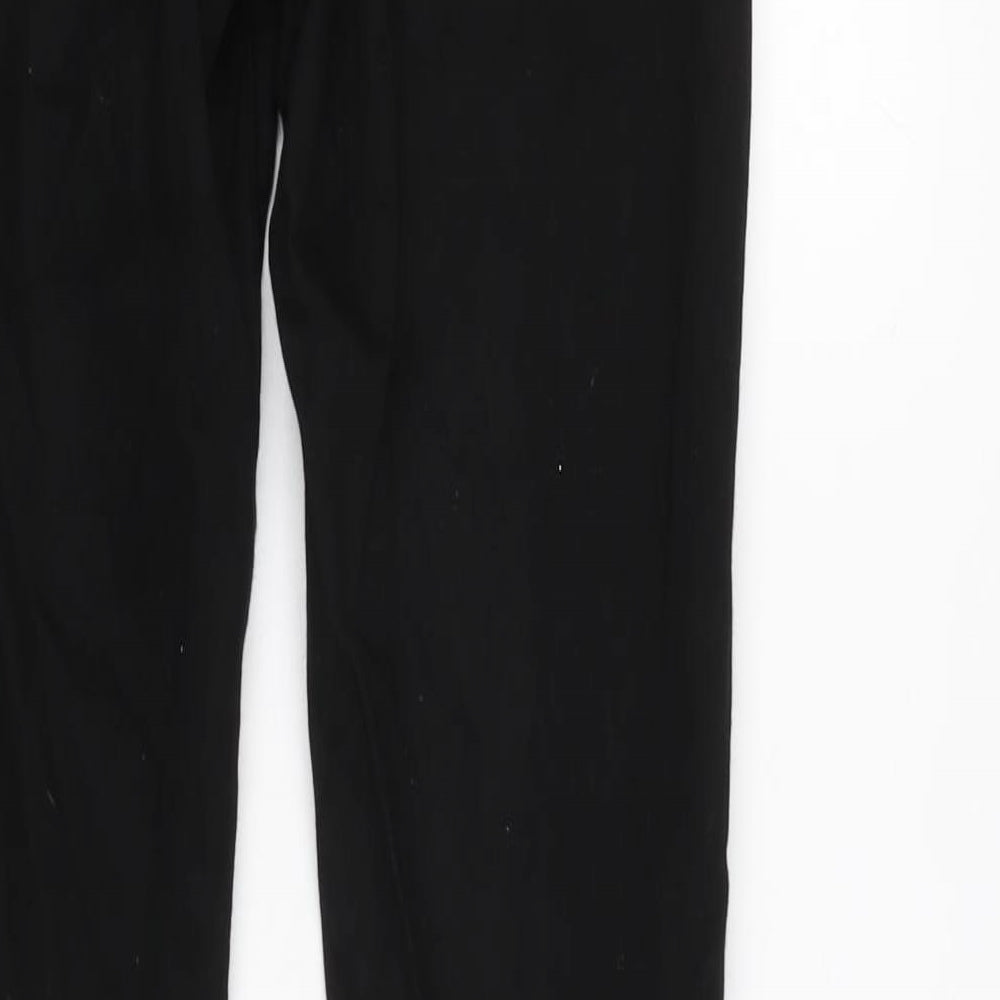 Womens UK Size 28 in Uniqlo Regular Fit Skinny Black Jeans