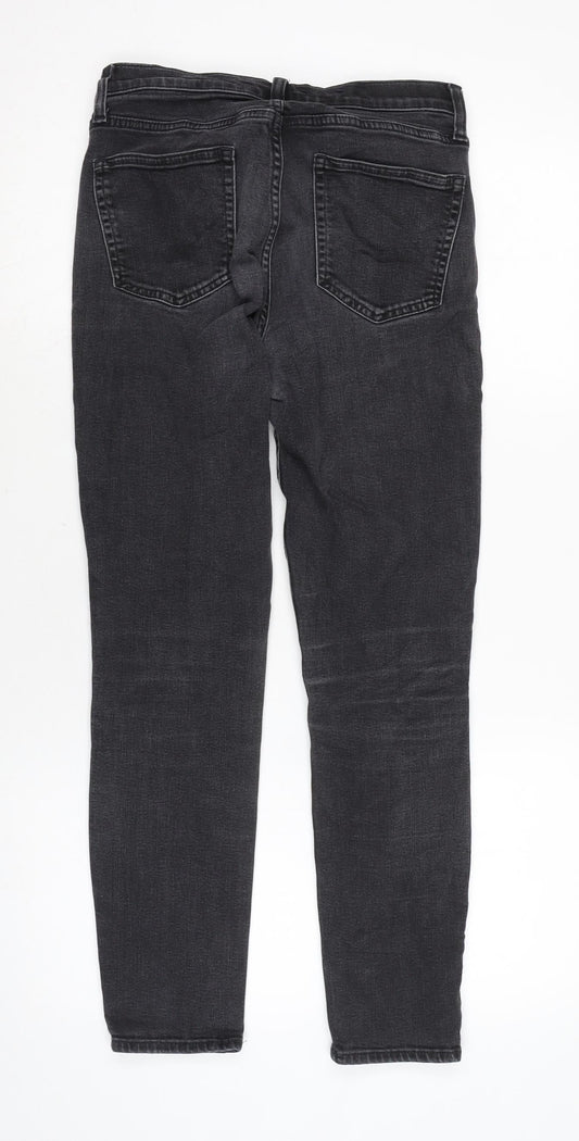 Womens UK Size 28 in Gap Regular Fit Tapered Grey Jeans