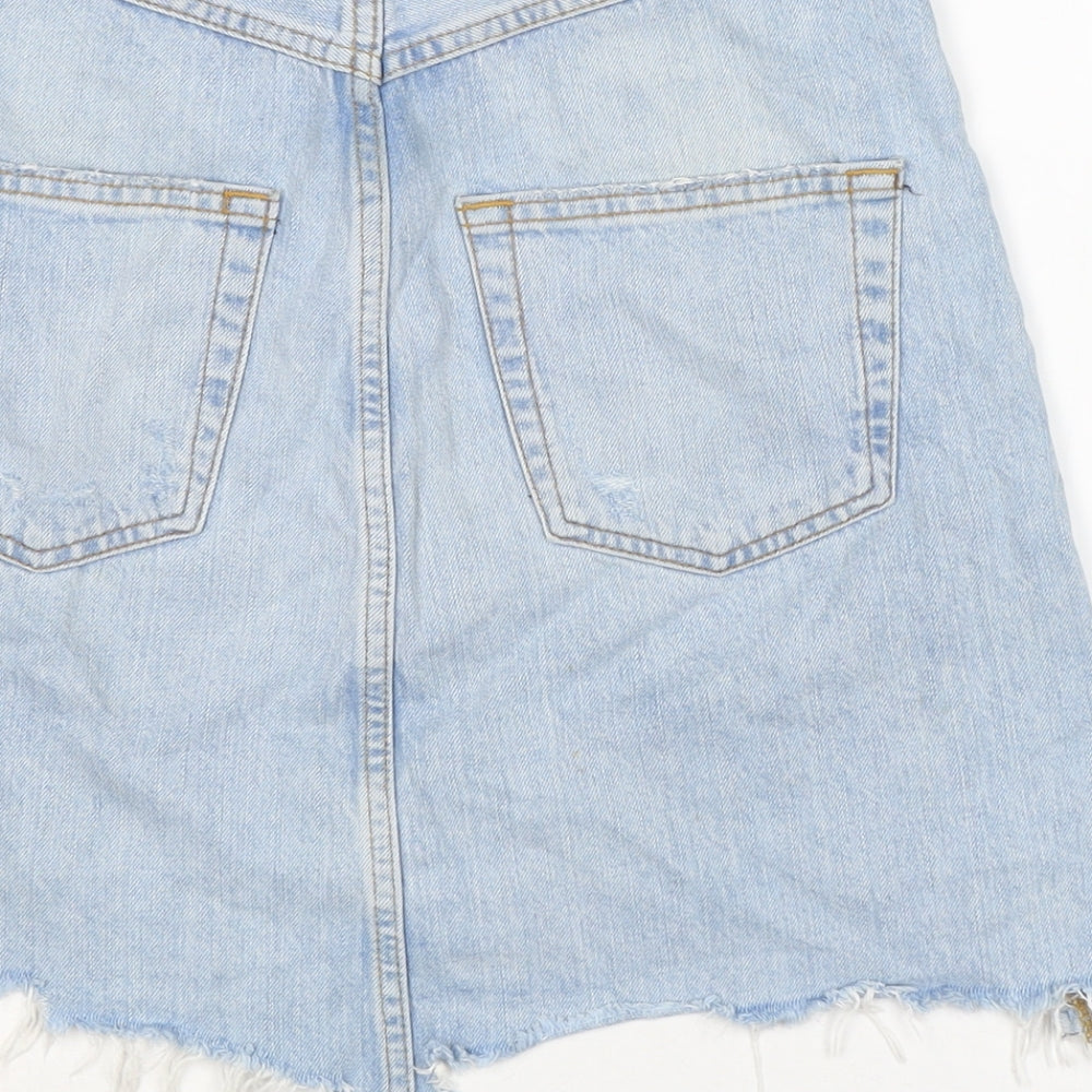 Womens UK Size S Zara A-Line Skirt