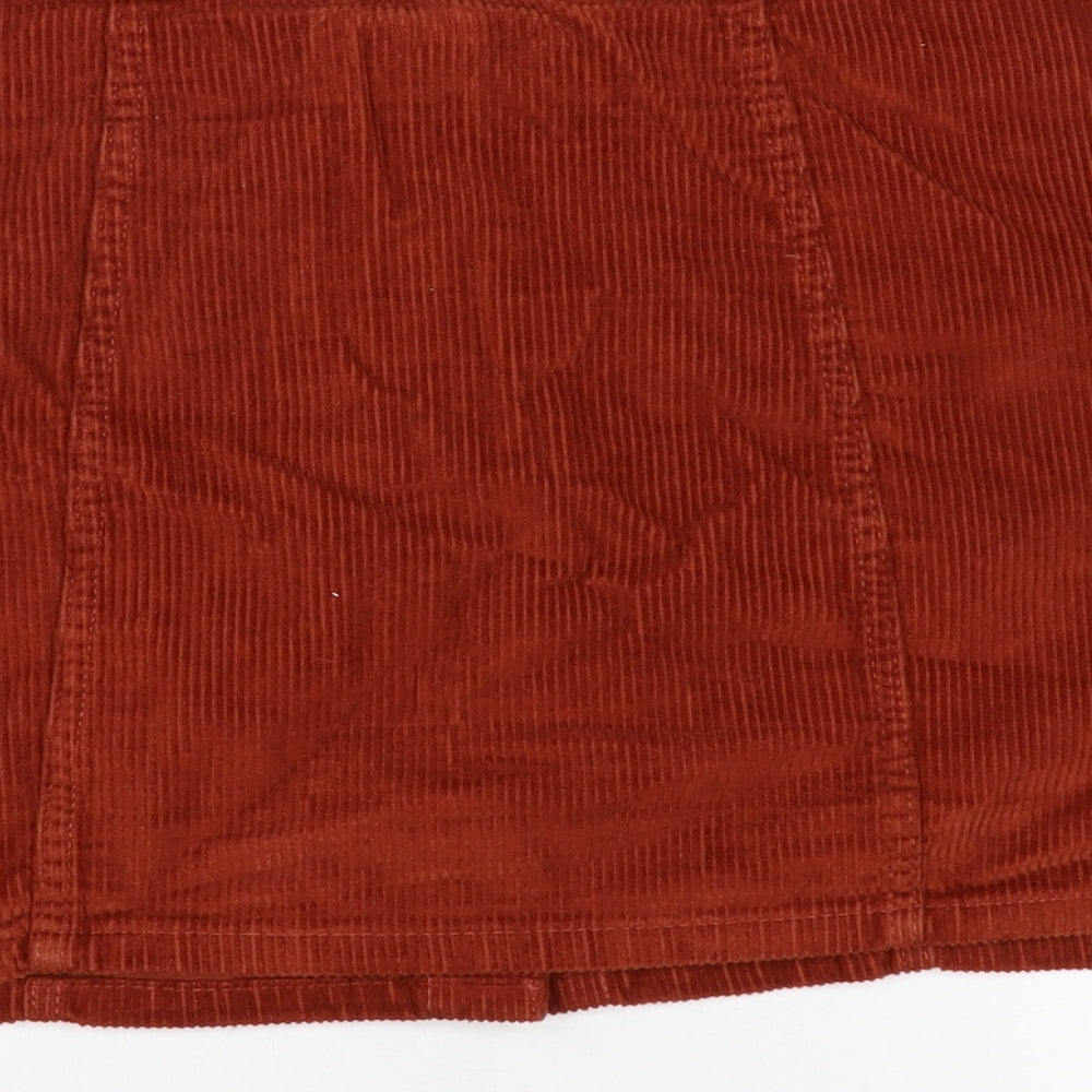 Womens UK Size 12 Denim & Co. A-Line Corduroy Skirt