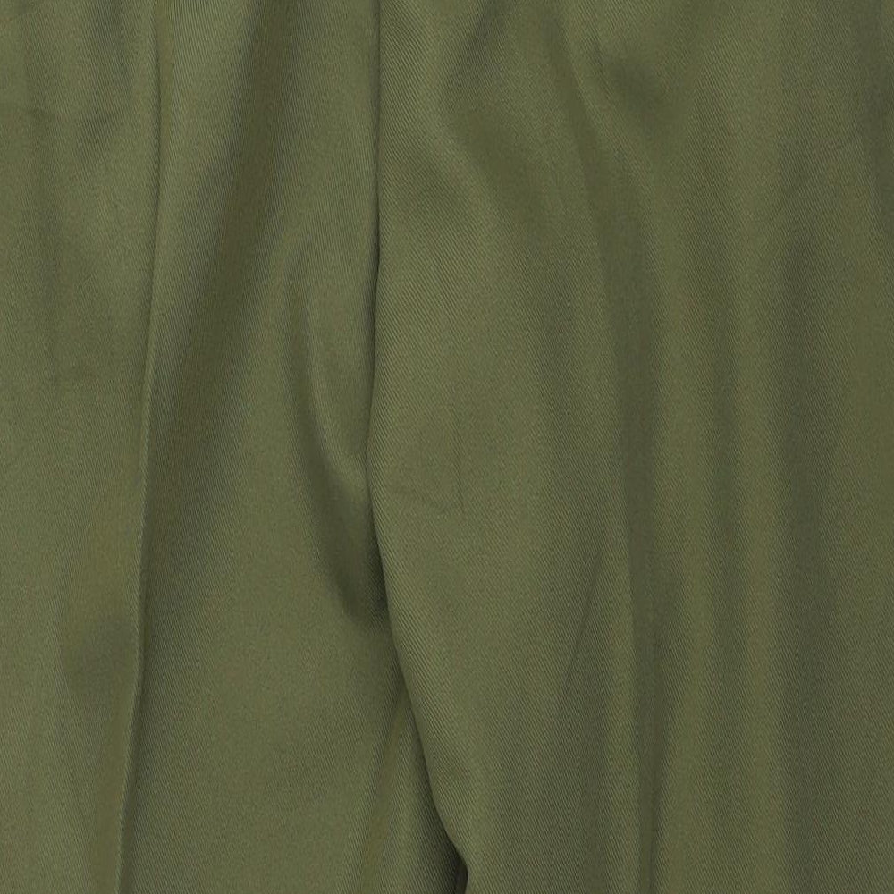 Womens UK Size 22 Slimtru Regular Fit Green Trousers