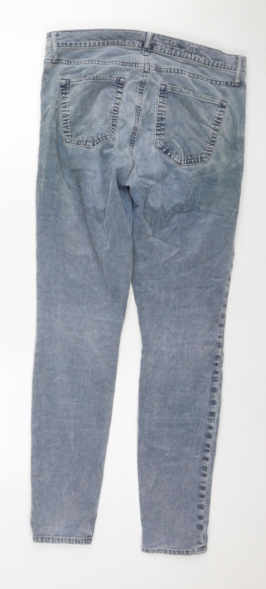 Womens UK Size 30 in Gap Regular Fit Blue Trousers