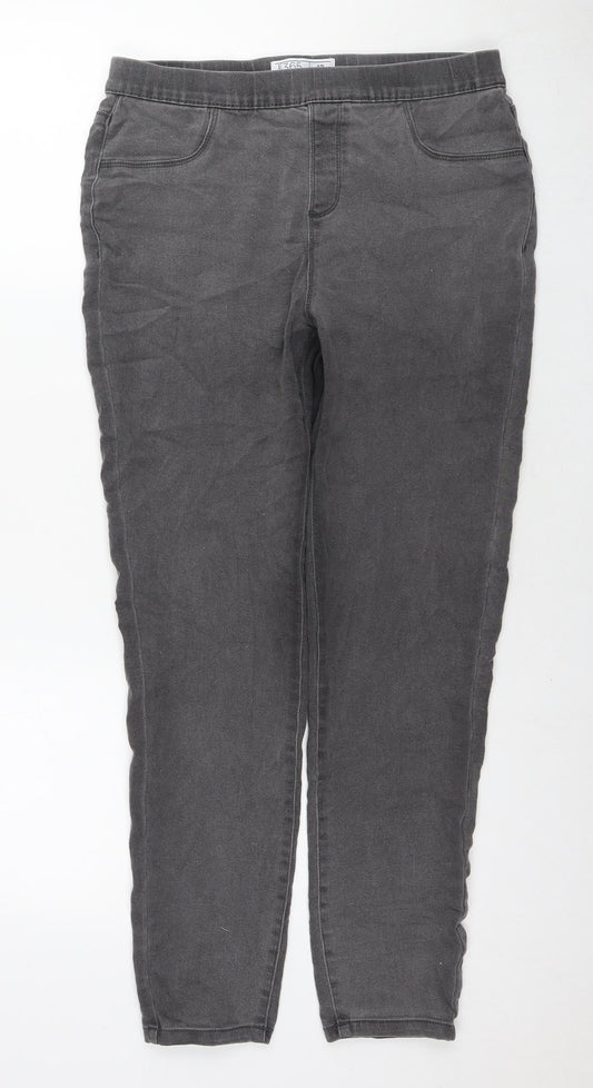Womens UK Size 12 365 Denim Regular Fit Jegging Grey Jeans