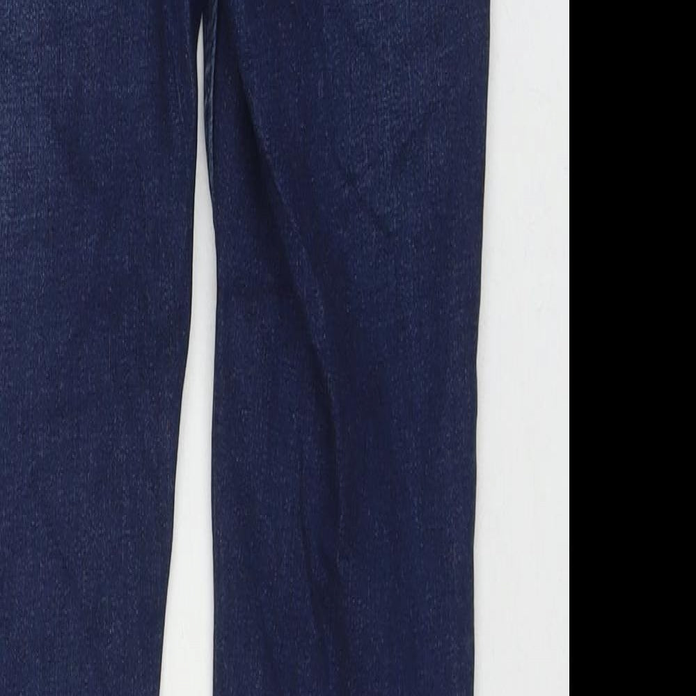 New Look Womens Blue Cotton Jegging Jeans Size 6 L27 in Regular