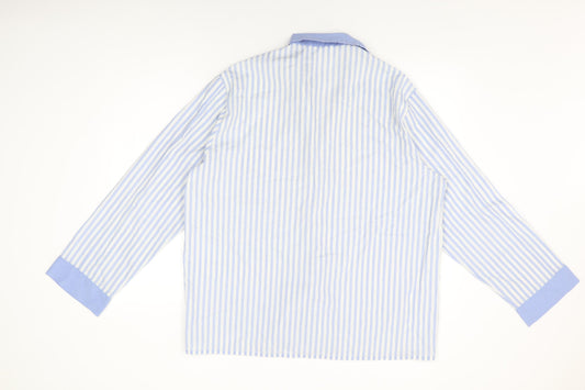 Womens UK Size L St Michael White Basic Button-Up