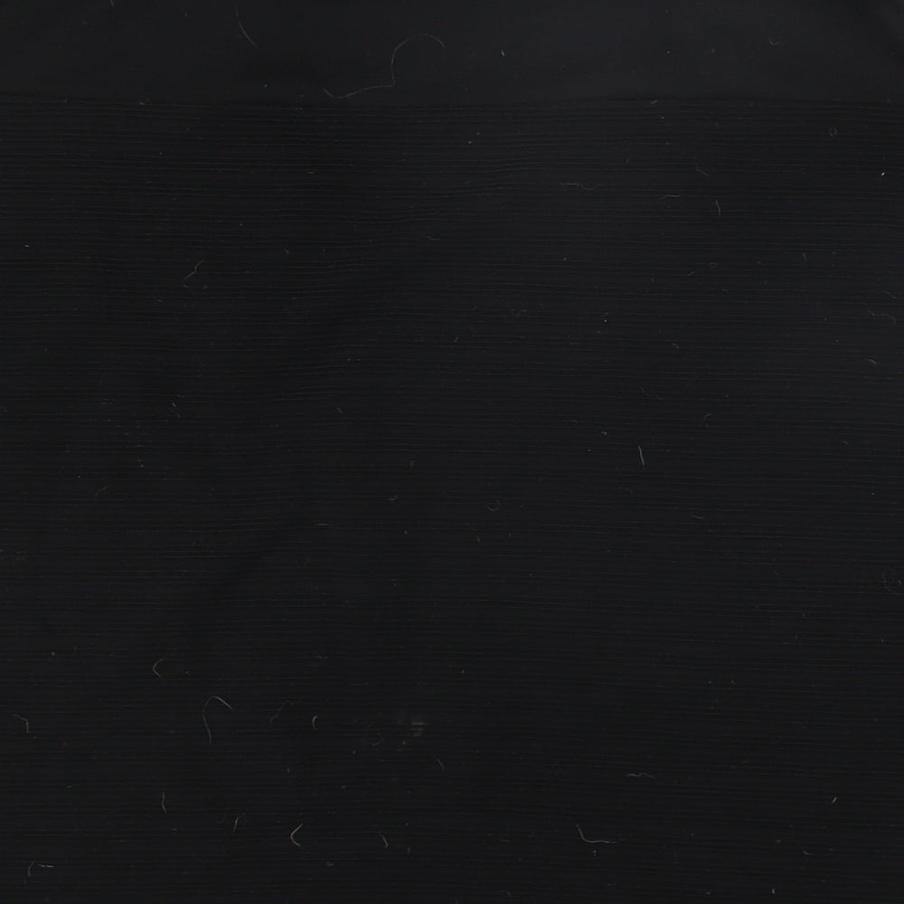 Marks and Spencer Womens Black Acrylic Straight & Pencil Skirt Size 12