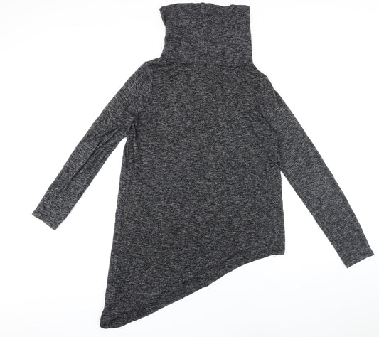 Womens UK Size 10 New Look Grey Pullover Jumper