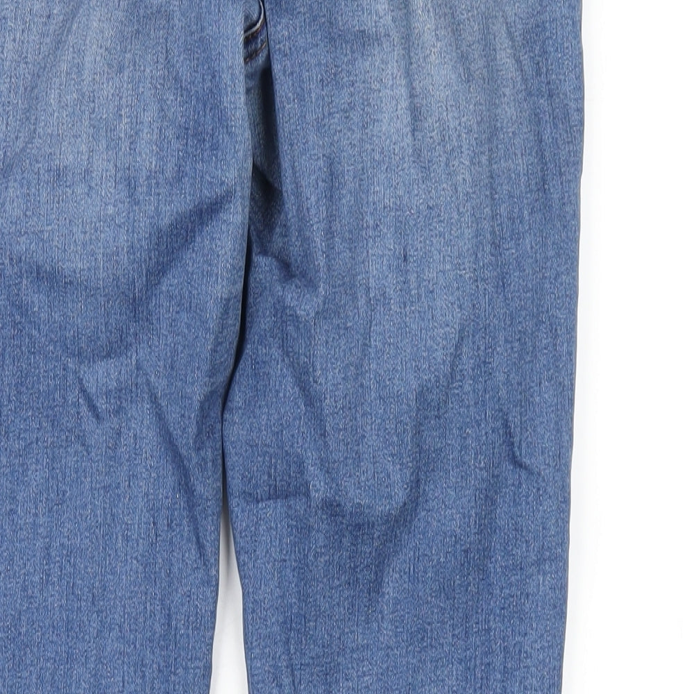 Womens UK Size 12 Papaya Regular Fit Skinny Blue Jeans