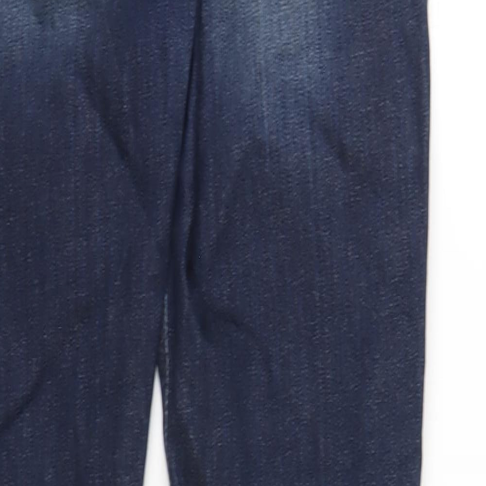 ASOS Mens Blue Cotton Skinny Jeans Size 34 in L34 in Regular Zip