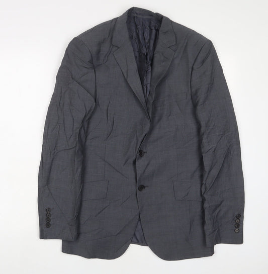 Mens UK Size 38 Autograph Regular Grey Suit Jacket