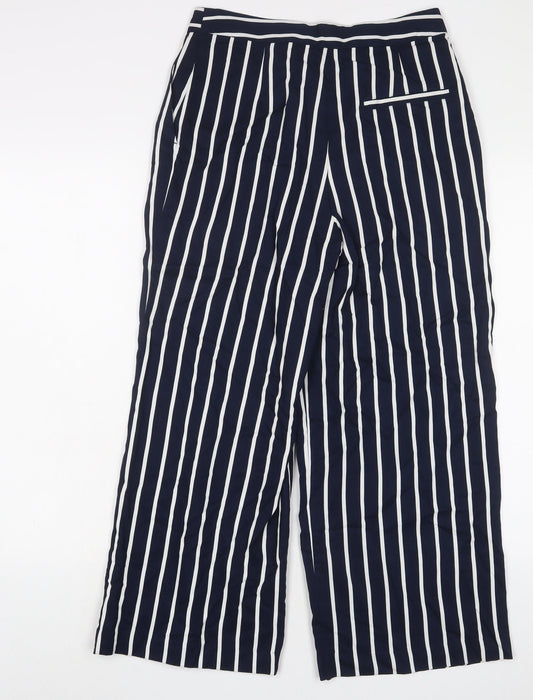 Womens UK Size 8 Monki Regular Fit Blue Trousers