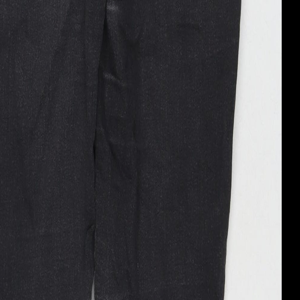 Dorothy Perkins Womens Black Cotton Skinny Jeans Size 10 L28 in Regular Zip