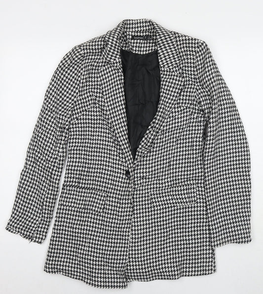 Womens UK Size 8 Boohoo Black Jacket