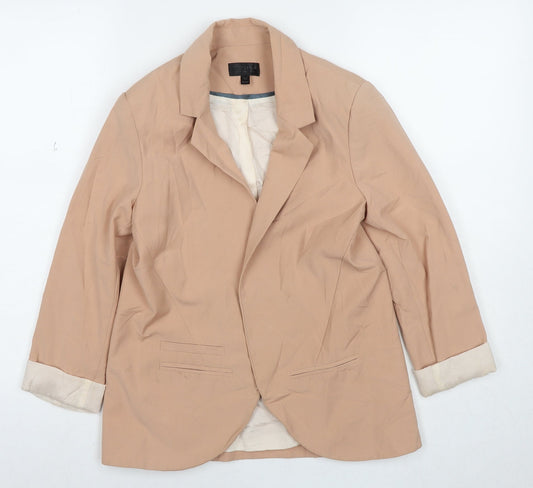Womens UK Size 8 Topshop Beige Jacket
