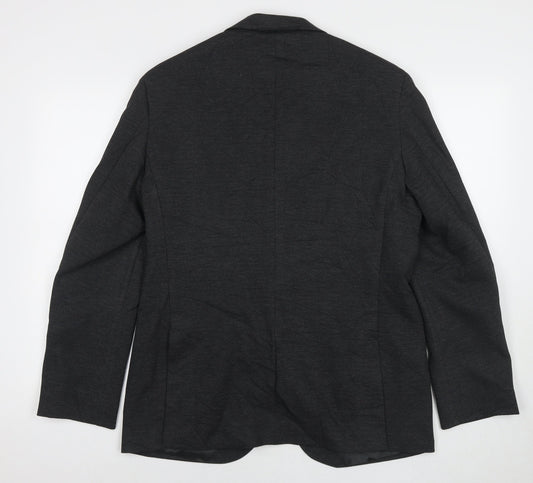Mens UK Size 40 Marks and Spencer Regular Grey Suit Jacket
