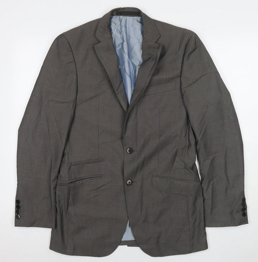 Mens UK Size 36 Autograph Regular Grey Suit Jacket