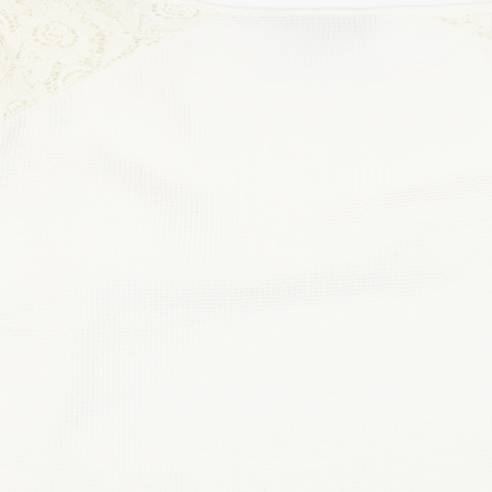 Womens UK Size 18 Marks and Spencer White Basic Blouse