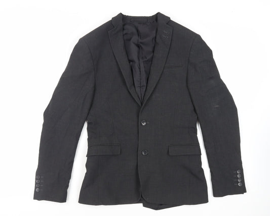 Mens UK Size 38 ASOS Regular Grey Suit Jacket