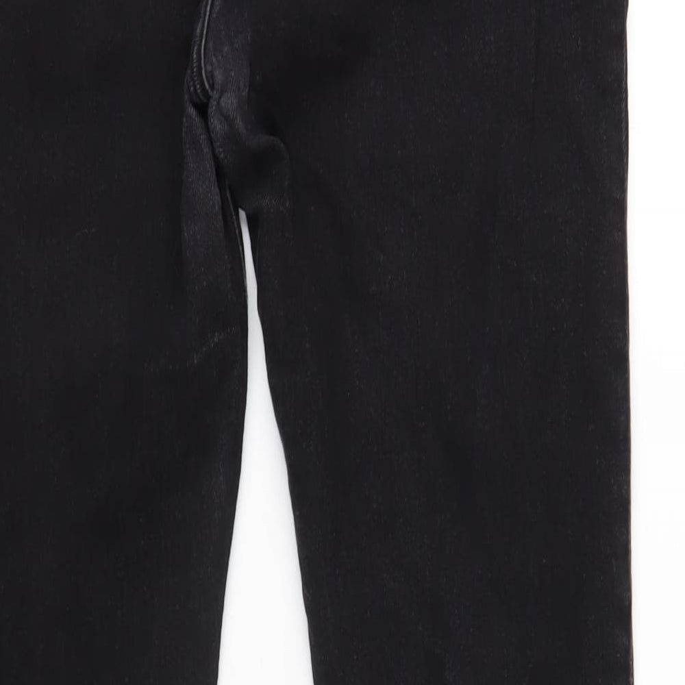 ASOS Mens Black Cotton Skinny Jeans Size 34 in L32 in Regular Zip