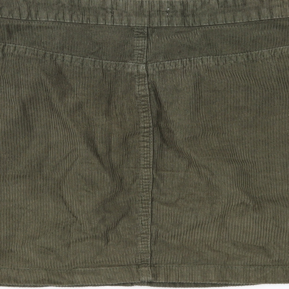 Womens UK Size 14 Denim & Co. A-Line Corduroy Skirt