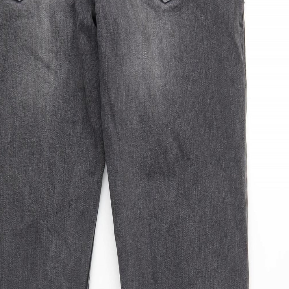 Mens UK Size 31 in TOM TAILOR Slim Fit Straight Grey Jeans