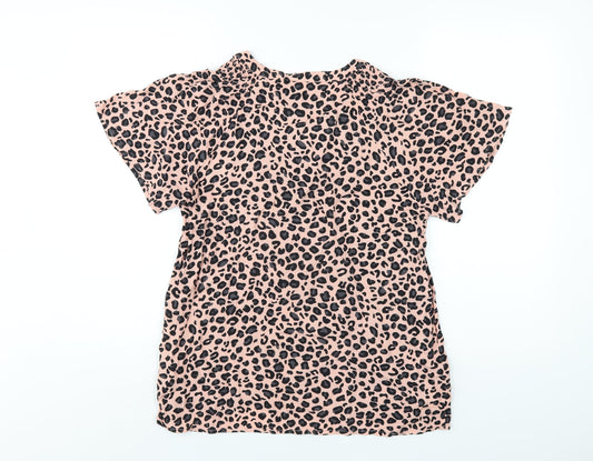 Womens UK Size S Monsoon Pink Basic T-Shirt
