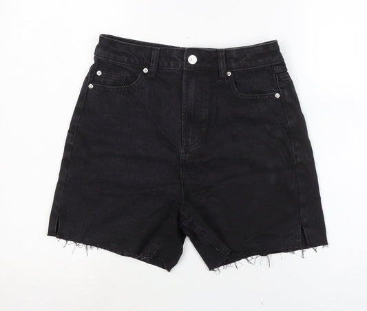 Womens UK Size 8 Denim & Co. Regular Fit Cut-Off Shorts