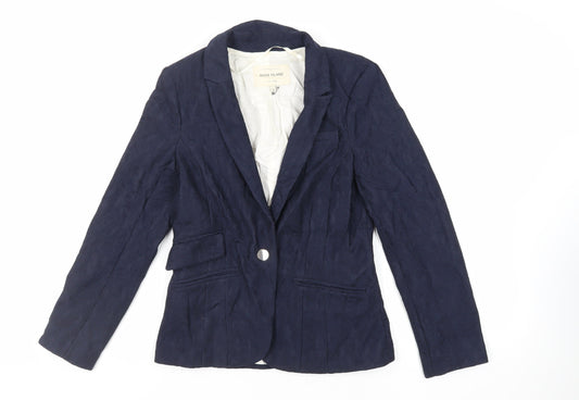 Womens UK Size 12 River Island Blue Jacket