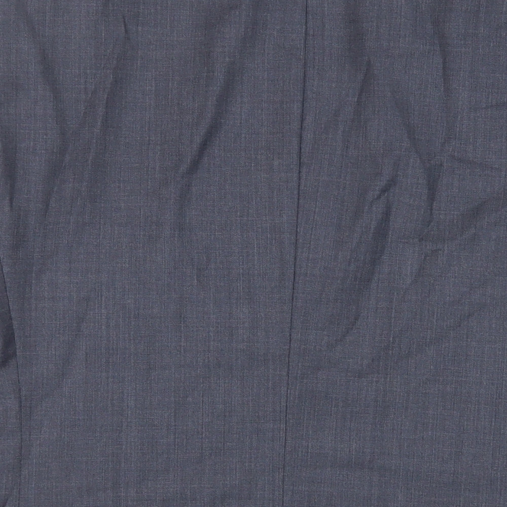 Mens UK Size 40 Topman Regular Blue Suit Jacket