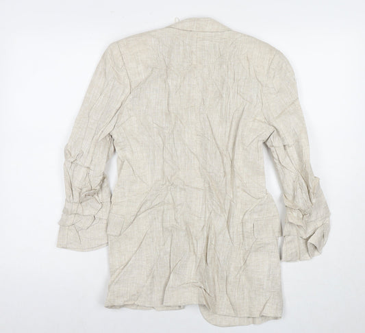 Womens UK Size 6 Marks and Spencer Beige Jacket