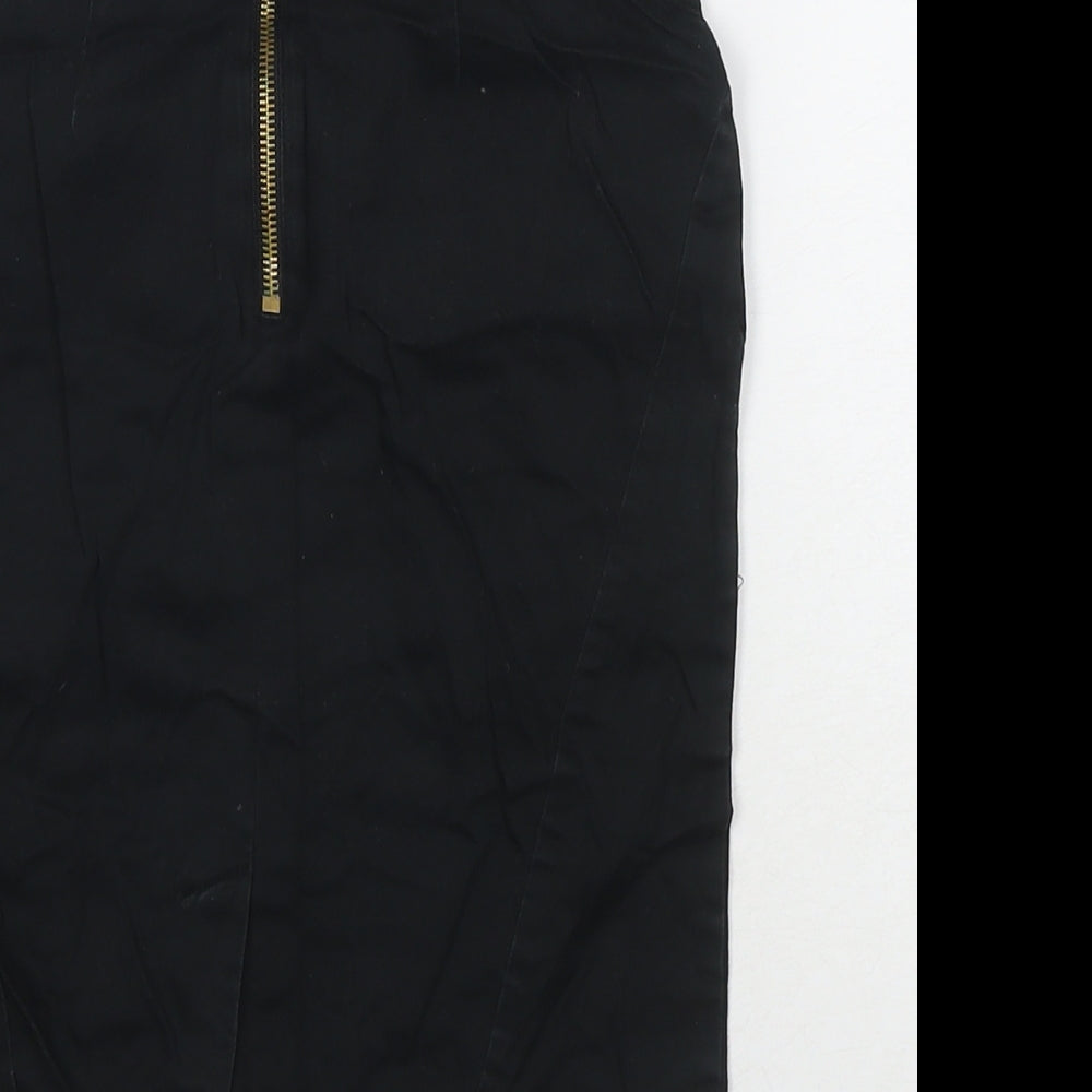 Womens UK Size 6 Topshop Mini Canvas Skirt