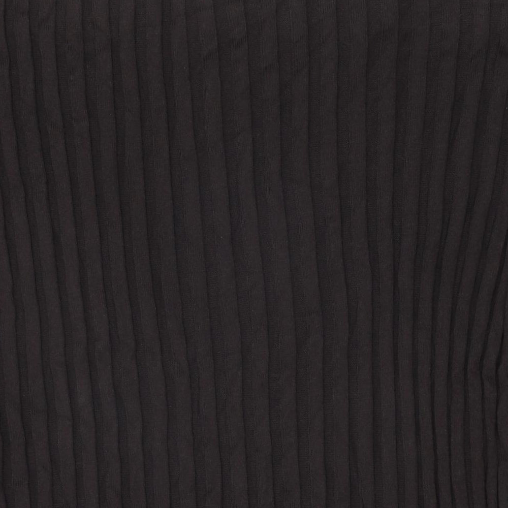 Marks and Spencer Womens Brown Cotton Flare Skirt Size 24