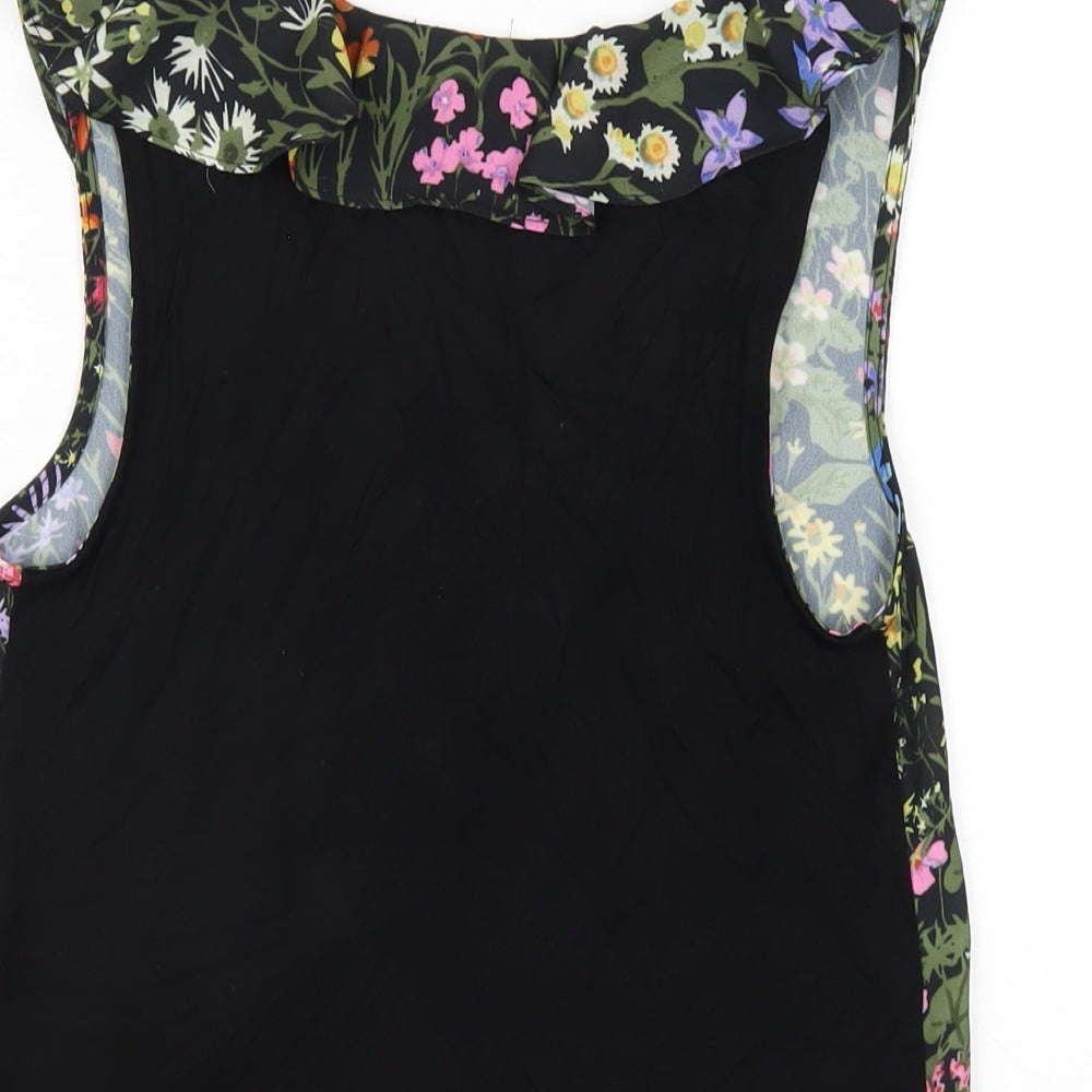 Womens UK Size 6 Warehouse Multicoloured Basic Tank