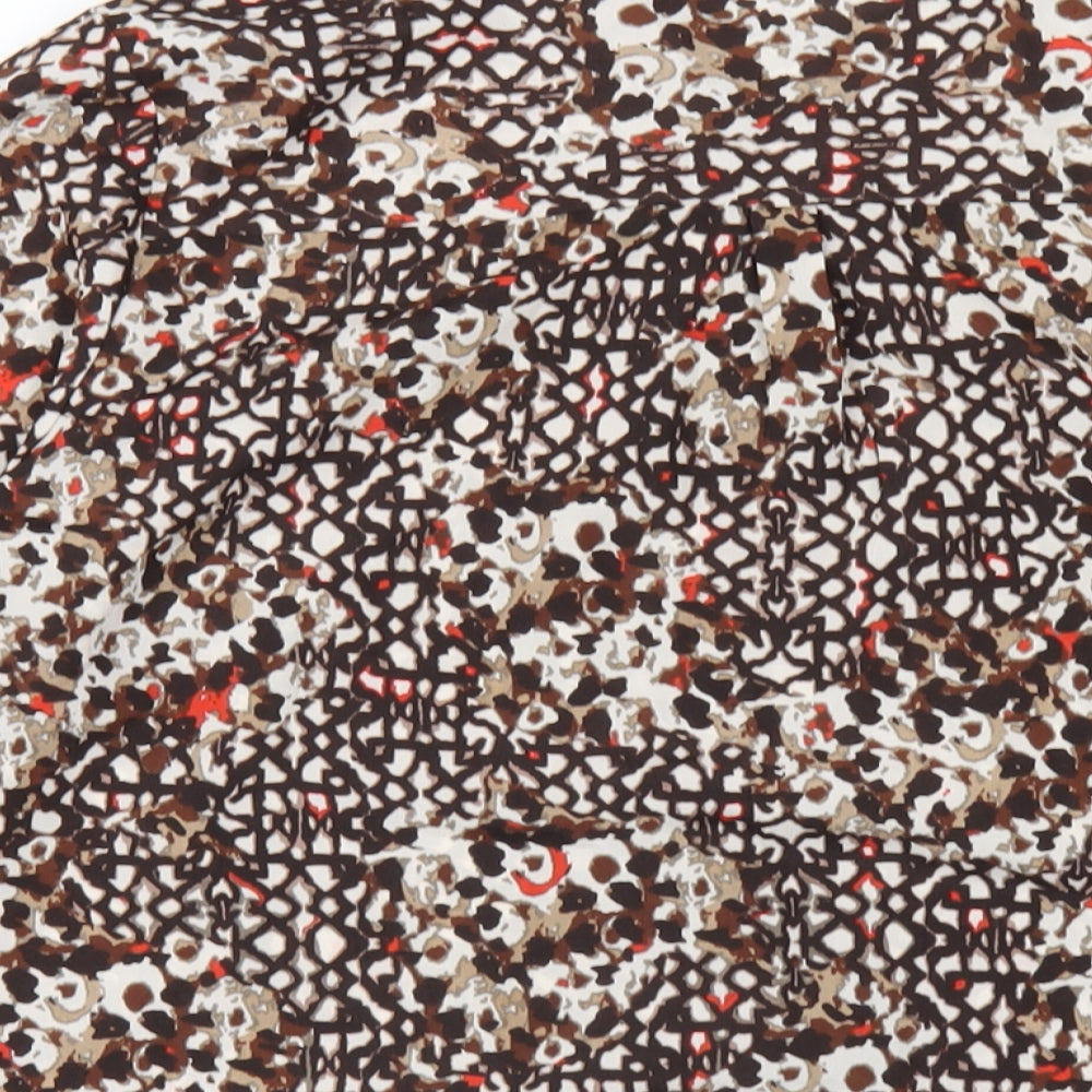 Womens UK Size 14 Classic Multicoloured Basic Blouse