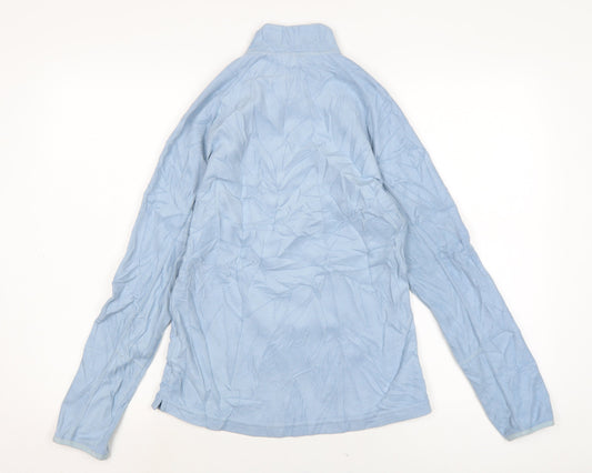 DECATHLON Womens Blue Polyester Pullover Sweatshirt Size M