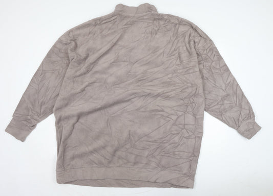 Mens UK Size 2XL ASOS Beige Pullover Sweatshirt