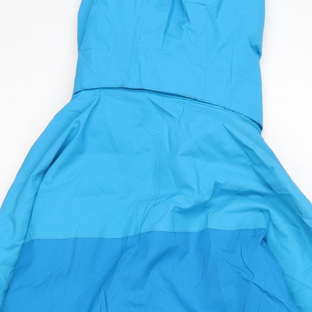 Womens UK Size 12 Mountain Life Blue Anorak Coat