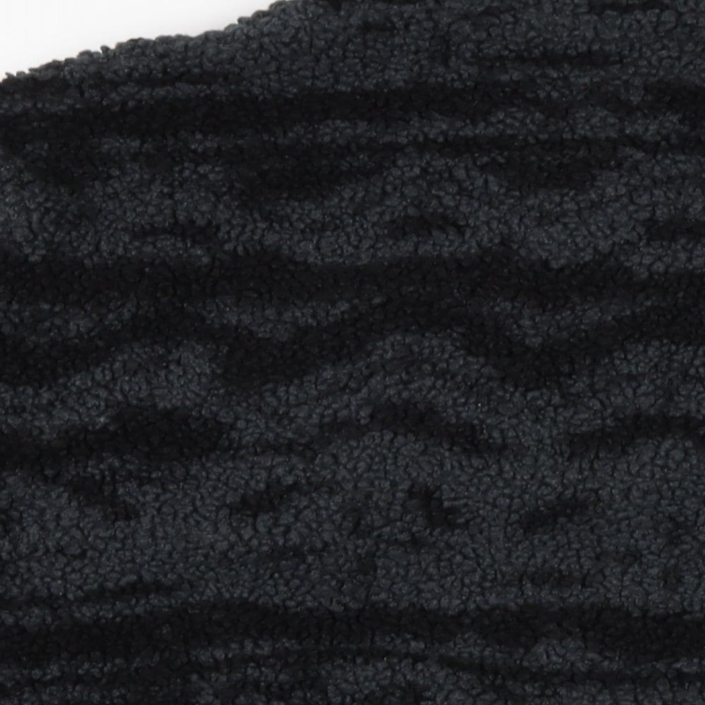 Reebok Womens Black Polyester Pullover Sweatshirt Size XS