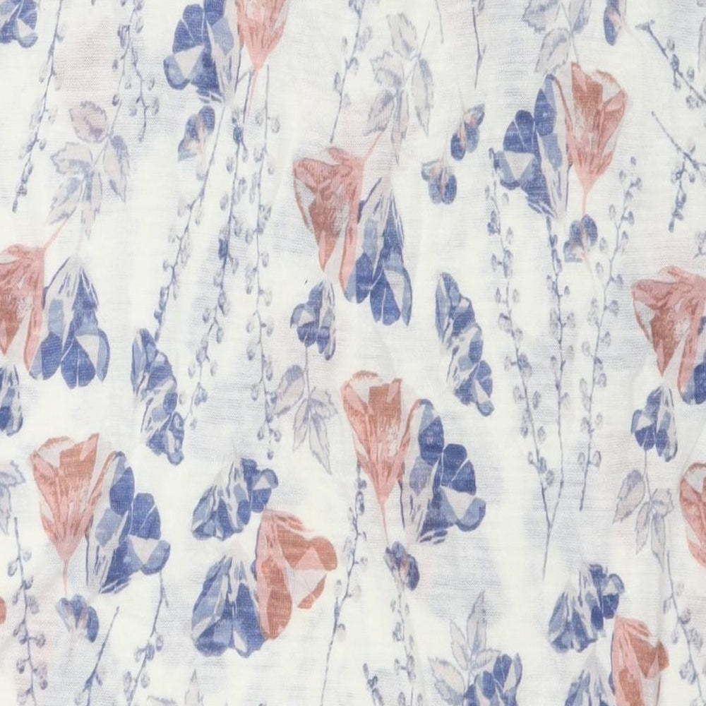 Womens UK Size 14 Per Una White Tunic T-Shirt