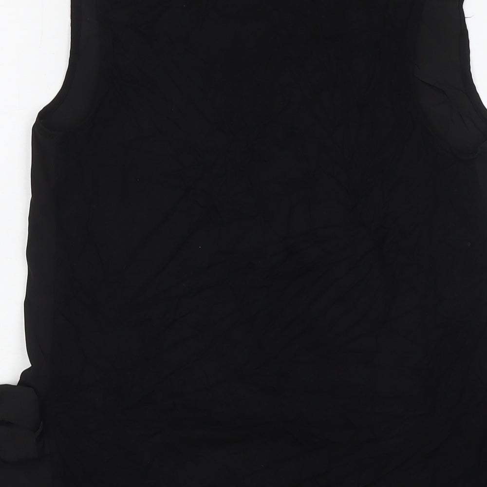 Womens UK Size 10 Warehouse Black Basic Tank