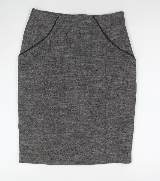 Womens UK Size 8 Oasis A-Line Jersey Skirt