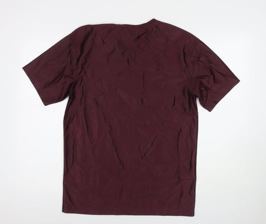 Mens UK Size XS Divided by H&M Brown T-Shirt