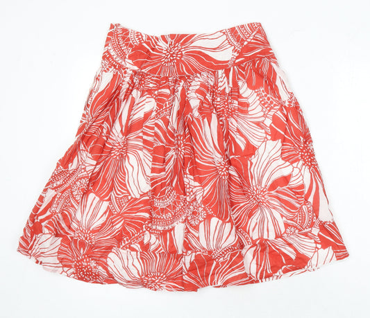 Womens UK Size 8 M&S A-Line Skirt