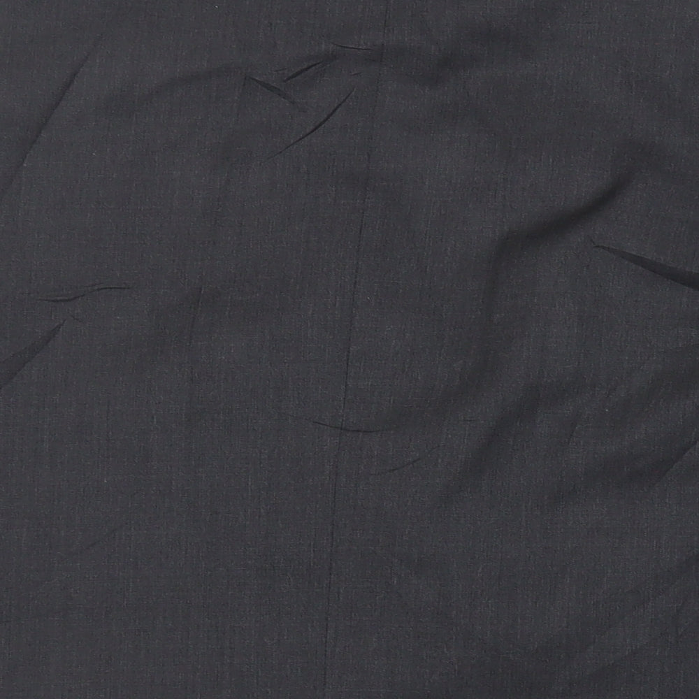 Mens UK Size 42 Racing Green Regular Grey Suit Jacket