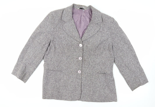 Womens UK Size 18 BHS Purple Jacket