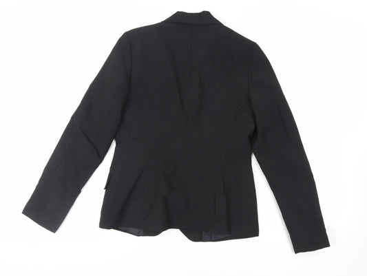 Womens UK Size 10 La Redoute Black Jacket