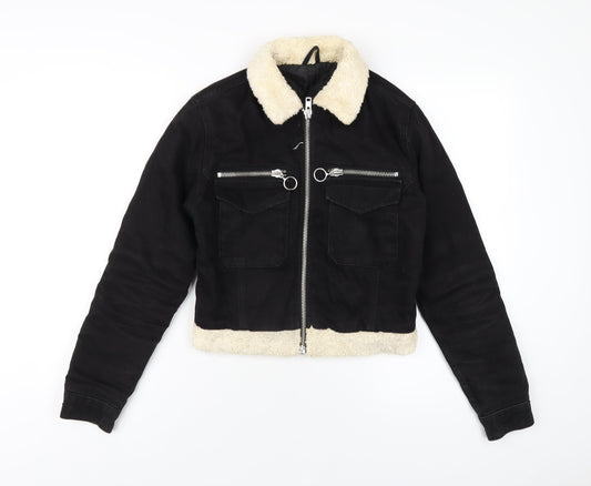 Womens UK Size 6 Topshop Black Jacket