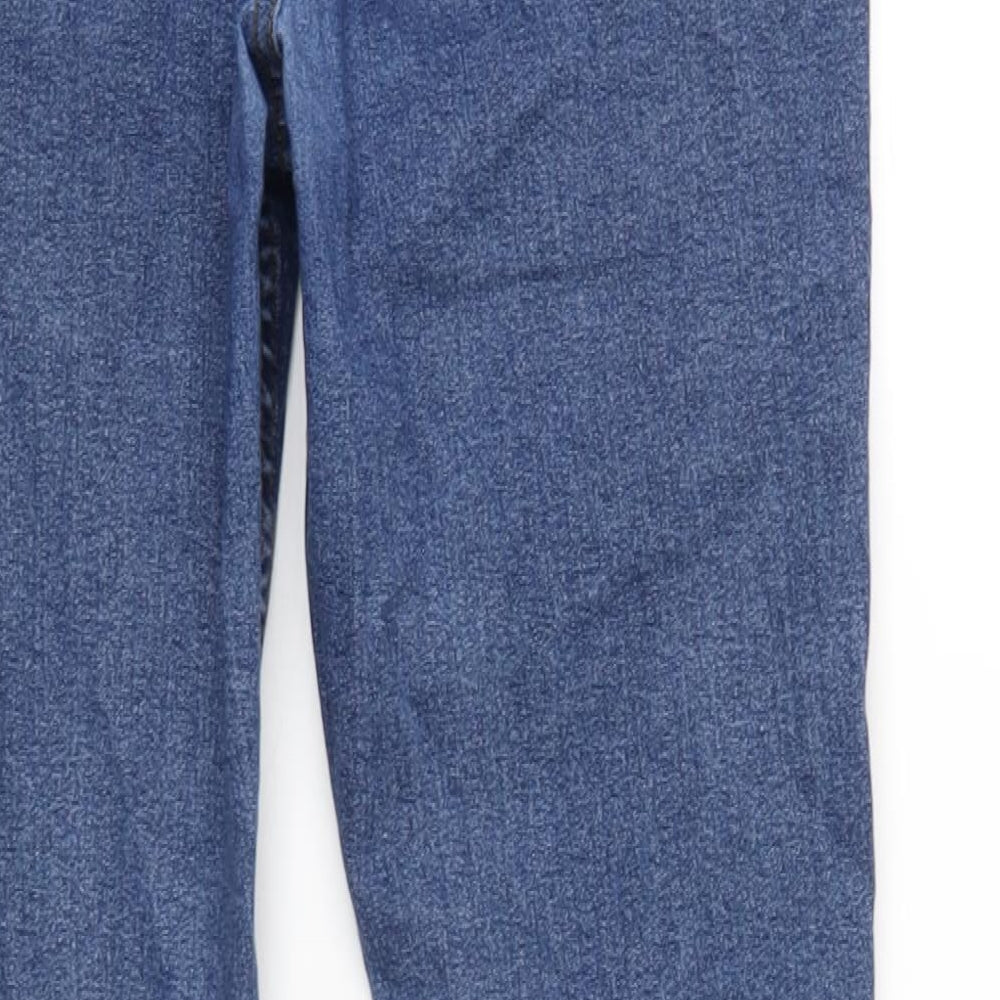 Denim & Co. Mens Blue Cotton Skinny Jeans Size 34 in L30 in Regular Button