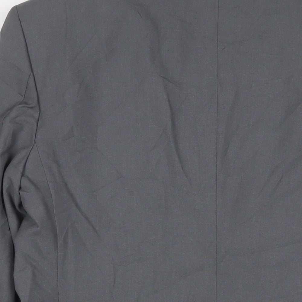 Mens UK Size 40 Giorgio Armani Regular Grey Suit Jacket